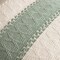 Sage Green Boho Cotton Couch Pillow Covers 18x18 Set of 2 Modern Farmhouse Rustic Throw Pillow Cases